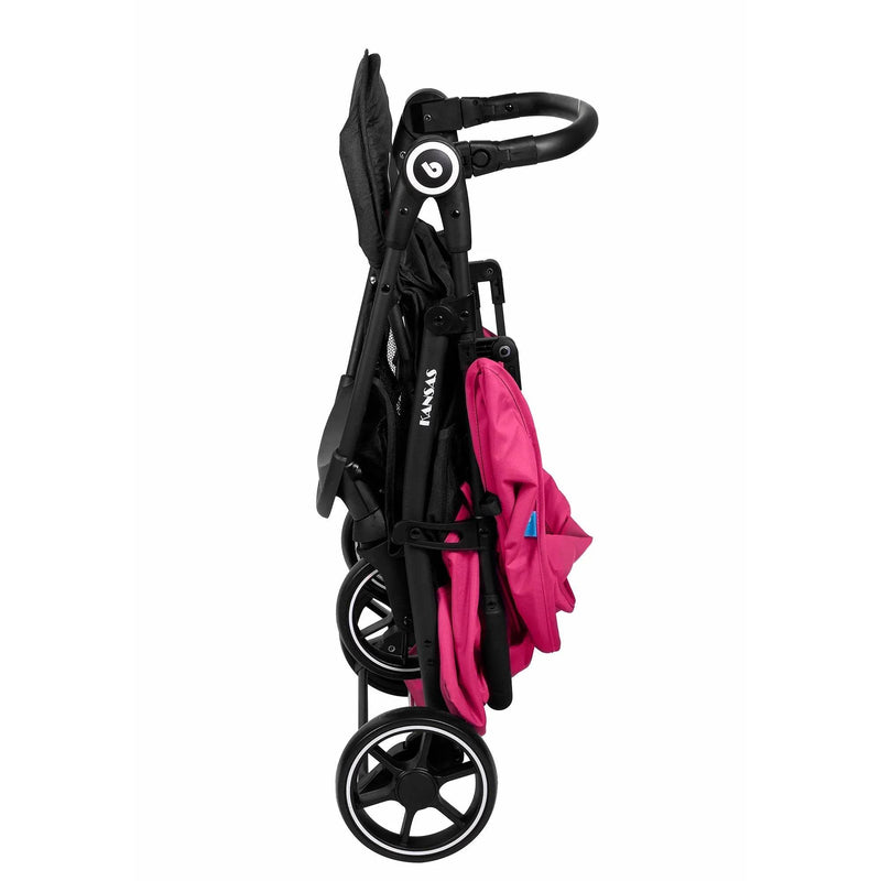 Coche Travel System Kansas RS-13551-2 Fucsia, Bebeglo - Kidsclub