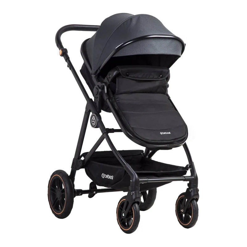 Coche Cuna Paseo Street Gris, Bebesit - Kidsclub