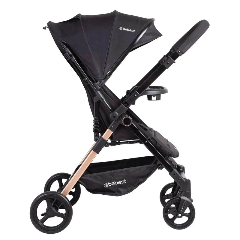 Coche de Paseo City Negro, Bebesit - Kidsclub