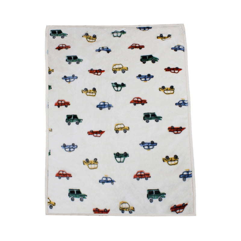 Frazada Ultra Soft Auto 110x140cm Beige Bebesit