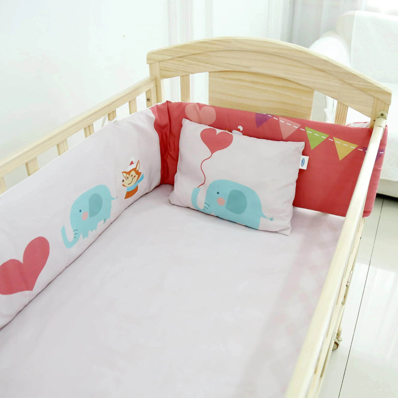 Set de Cuna Jirafa 5 Piezas, Bebesit - Kidsclub