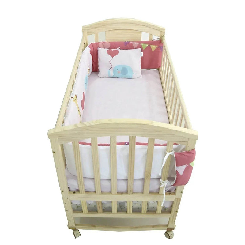 Set de Cuna Jirafa 5 Piezas, Bebesit - Kidsclub