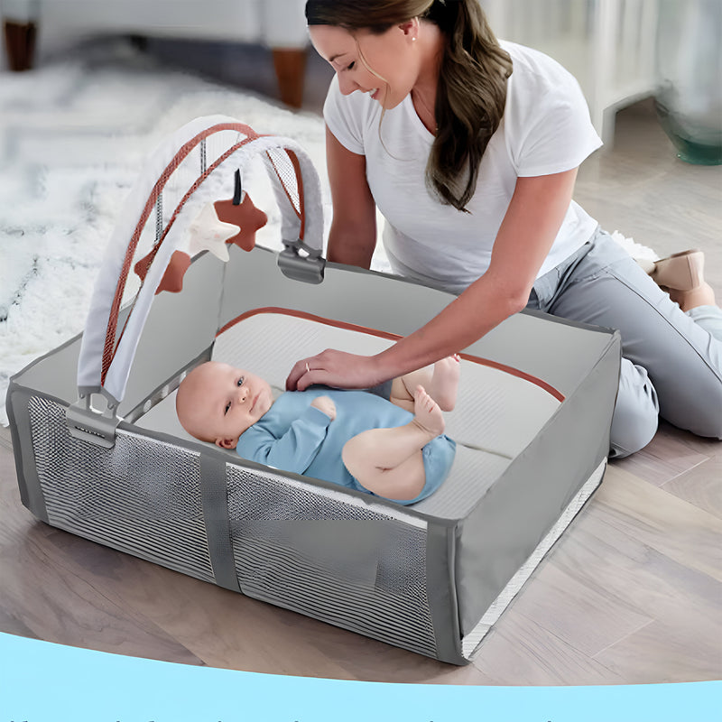 Cuna Graco Pack and Play Anywhere Dreamer Marlo 4 en 1 con Mudador