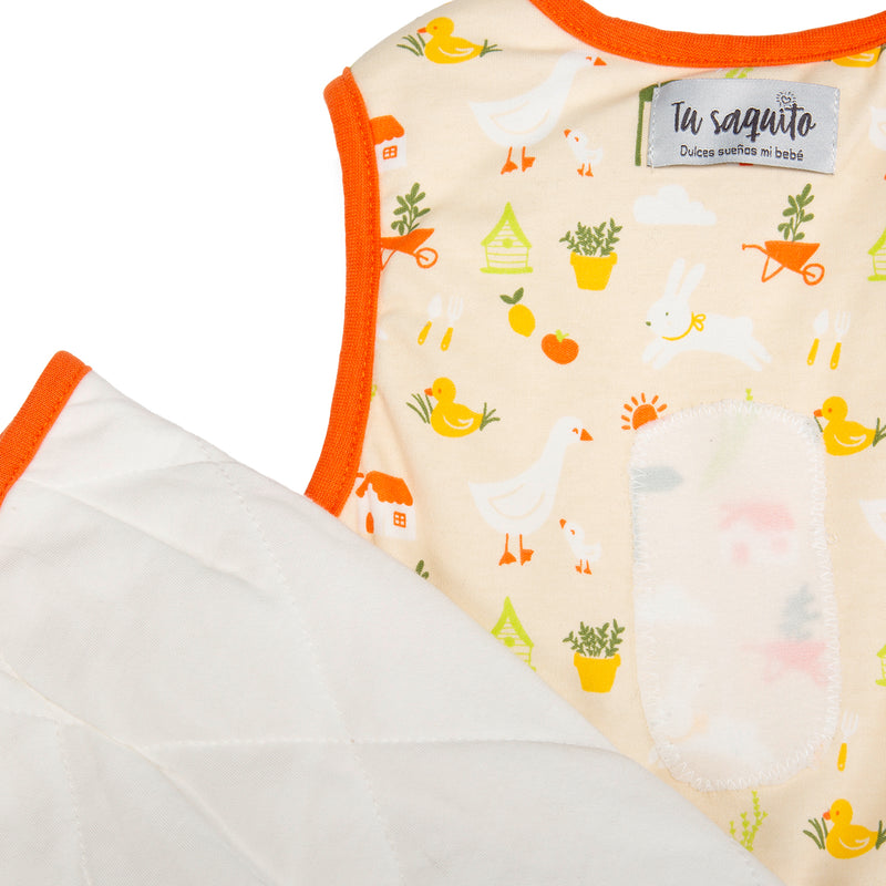 Saco de dormir GUAGUA TOG 2.5 Campo - talla 0-6 MESES