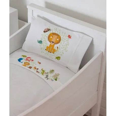Juego de Sábanas Cuna - Zoo, Tuyo Print - Kidsclub