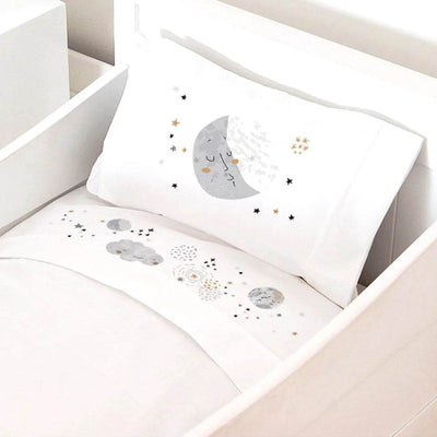 Juego de Sábanas Cuna - Luna, Tuyo Print - Kidsclub