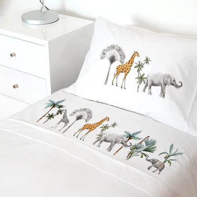 Juego de Sábanas Transición - Africa, Tuyo Print - Kidsclub