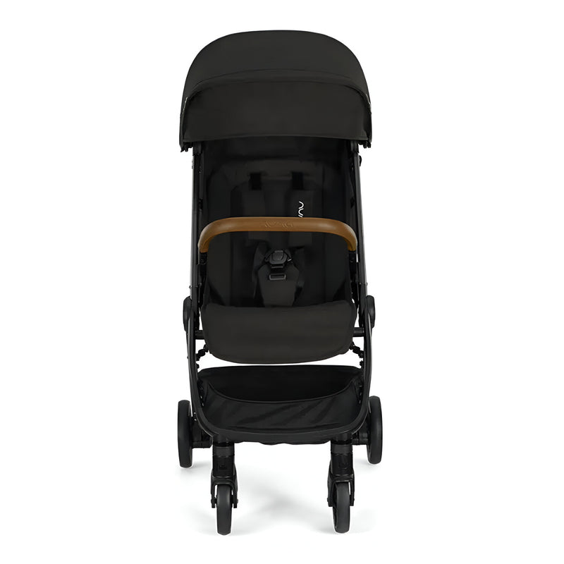 Coche de Paseo Nuna TRVL Negro con Plegado Automático