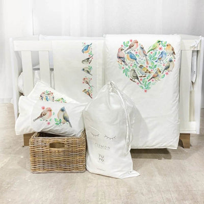 Set Pack & Play - Pajaritos, Tuyo Print - Kidsclub