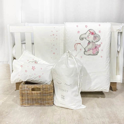 Set Pack & Play - Elefanta Bailarina, Tuyo Print - Kidsclub