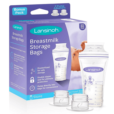 Bolsa Alamacenamiento leche materna 50 U. + ADAPT. X 2 - KIDSCLUB Tienda ONLINE