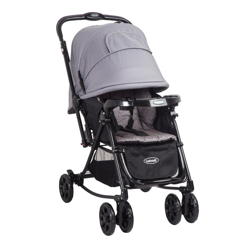 Coche Cuna Balancin SX Gris - KIDSCLUB Tienda ONLINE