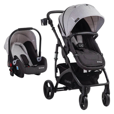 Coche Cuna travel system Explorer LX Gris, Bebesit - Kidsclub