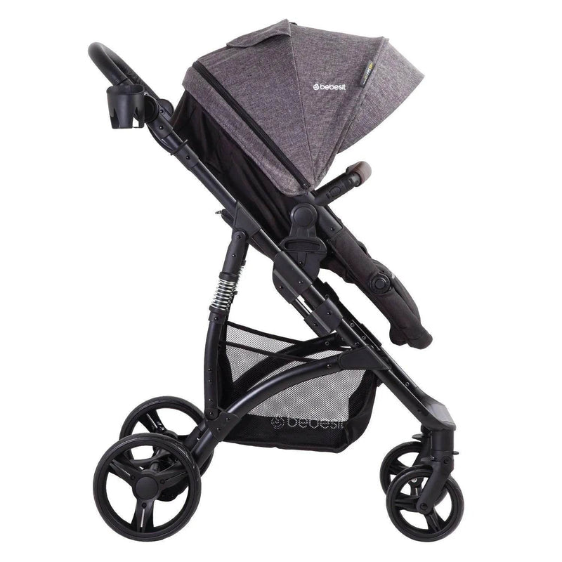 Coche Cuna travel system Explorer LX Negro, Bebesit - Kidsclub