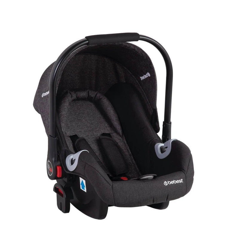 Coche Cuna travel system Explorer LX Negro, Bebesit - Kidsclub