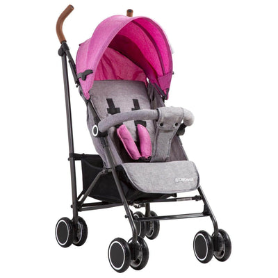 Coche Paragua Clap - Melange Rosado, Bebesit - Kidsclub