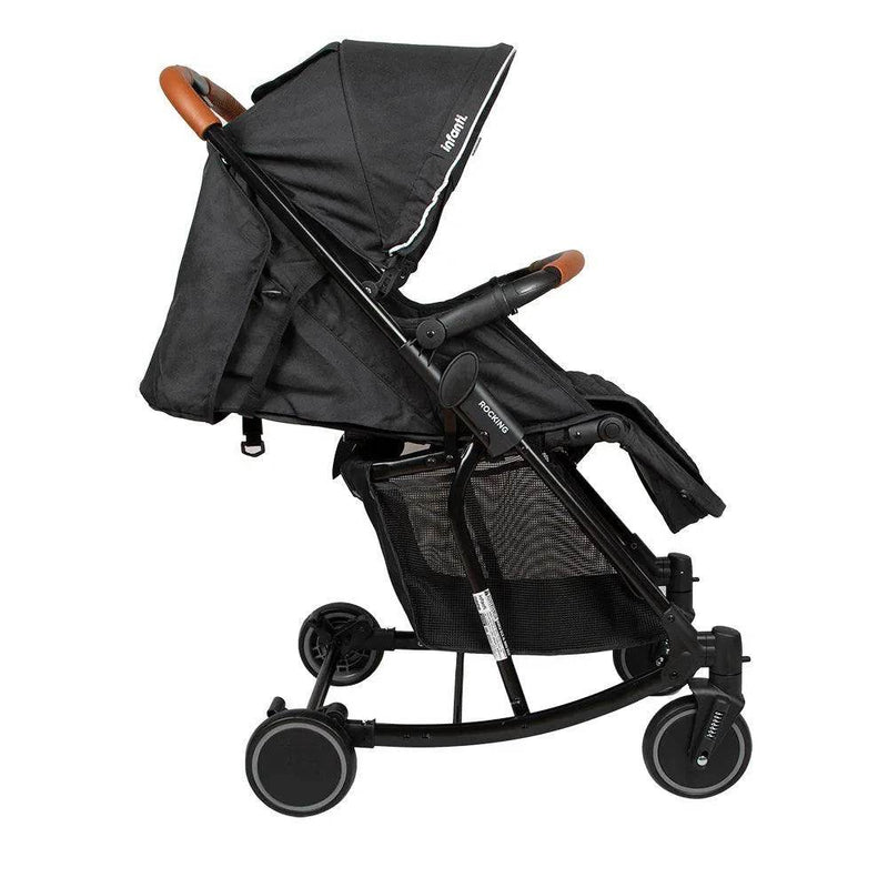 Coche paseo rocking black, Infanti - Kidsclub
