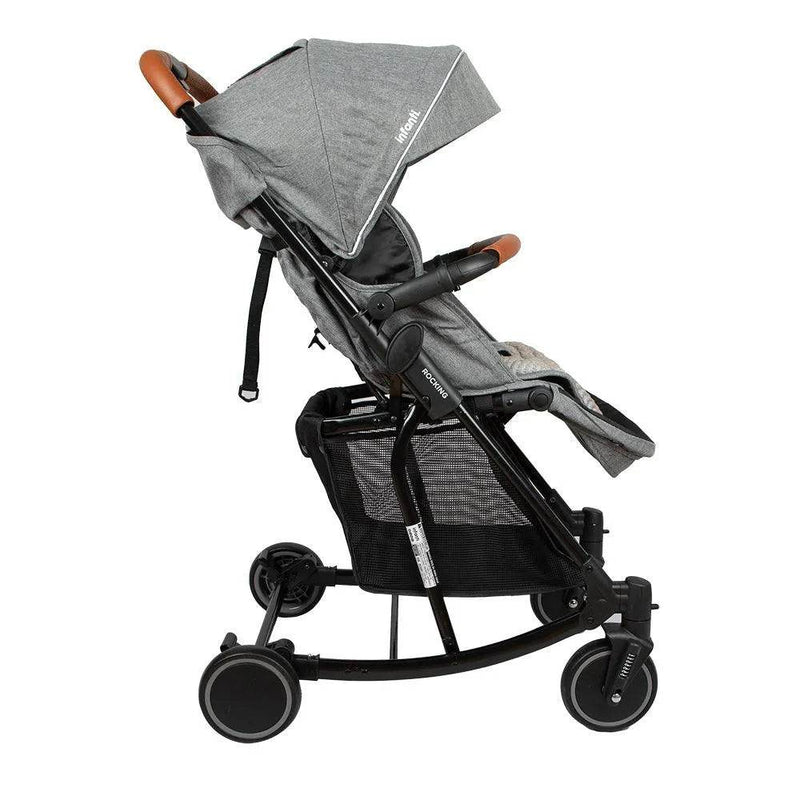 Coche paseo rocking grey, Infanti - Kidsclub