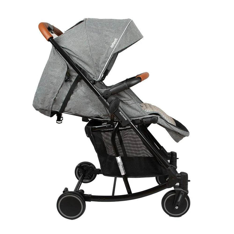 Coche paseo rocking grey, Infanti - Kidsclub
