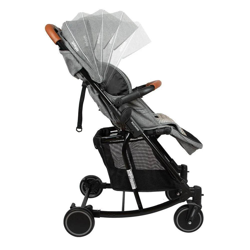 Coche paseo rocking grey, Infanti - Kidsclub