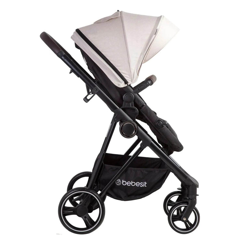 Coche Travel System Cosmos Beige, Bebesit - Kidsclub