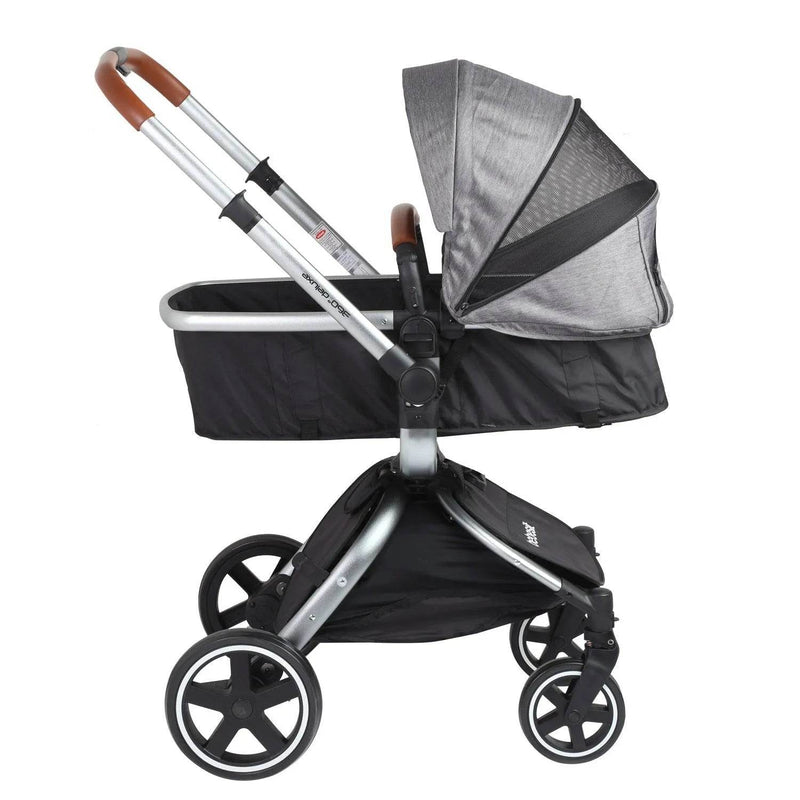 Coche Travel System Deluxe 360° SX Gris, Bebesit - Kidsclub