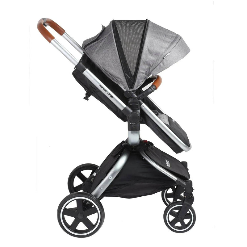 Coche Travel System Deluxe 360° SX Gris, Bebesit - Kidsclub