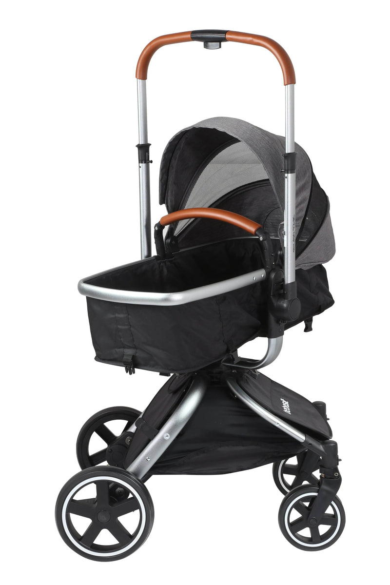 Coche Travel System Deluxe 360° SX Gris, Bebesit - Kidsclub