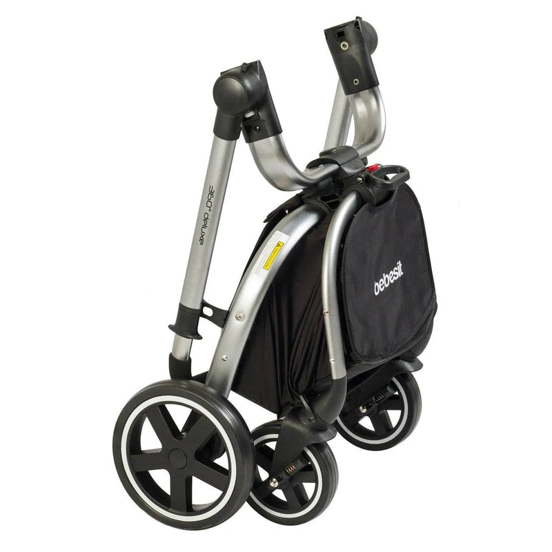 Coche Travel System Deluxe 360° SX Gris, Bebesit - Kidsclub