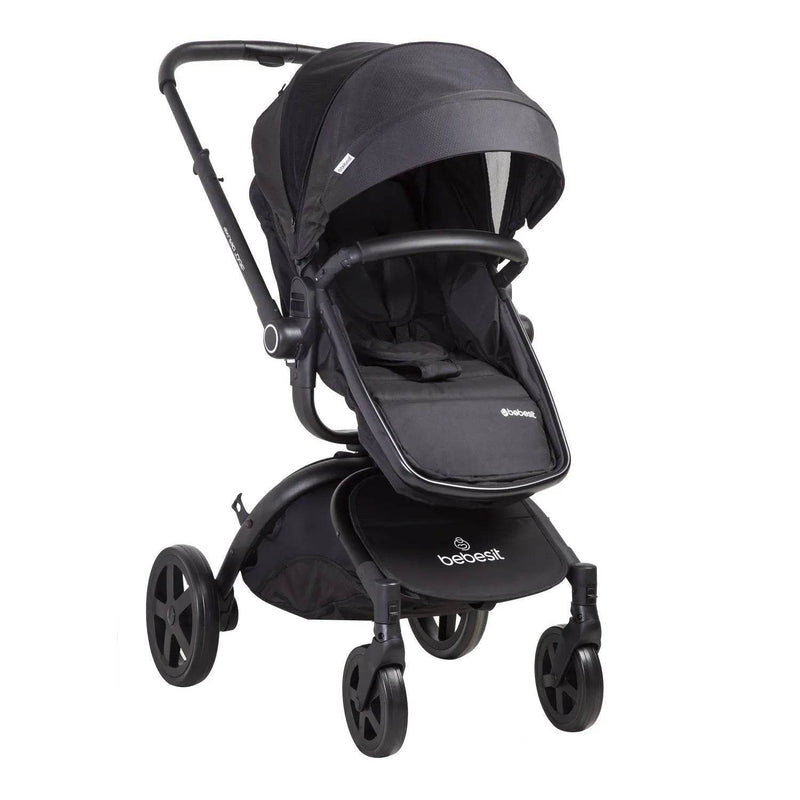 Coche Travel System Deluxe 360° SX Negro, Bebesit - Kidsclub