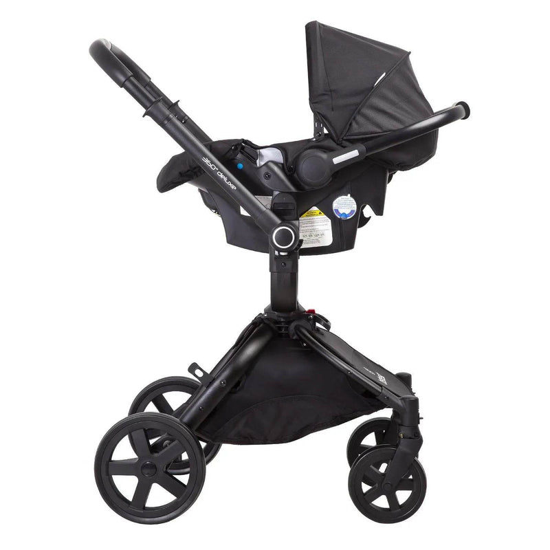 Coche Travel System Deluxe 360° SX Negro, Bebesit - Kidsclub