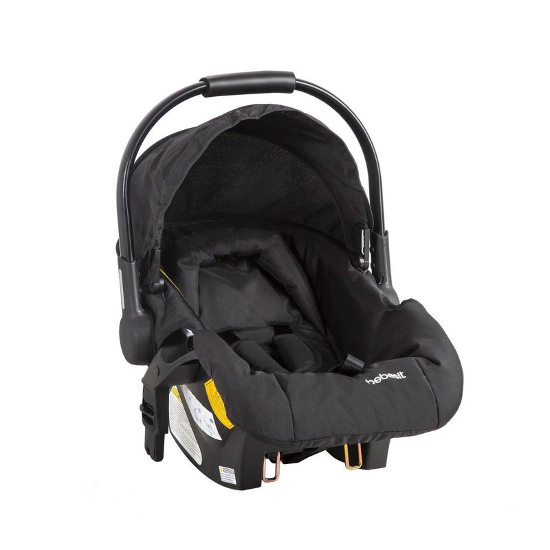 Coche Travel System Deluxe 360° SX Negro, Bebesit - Kidsclub