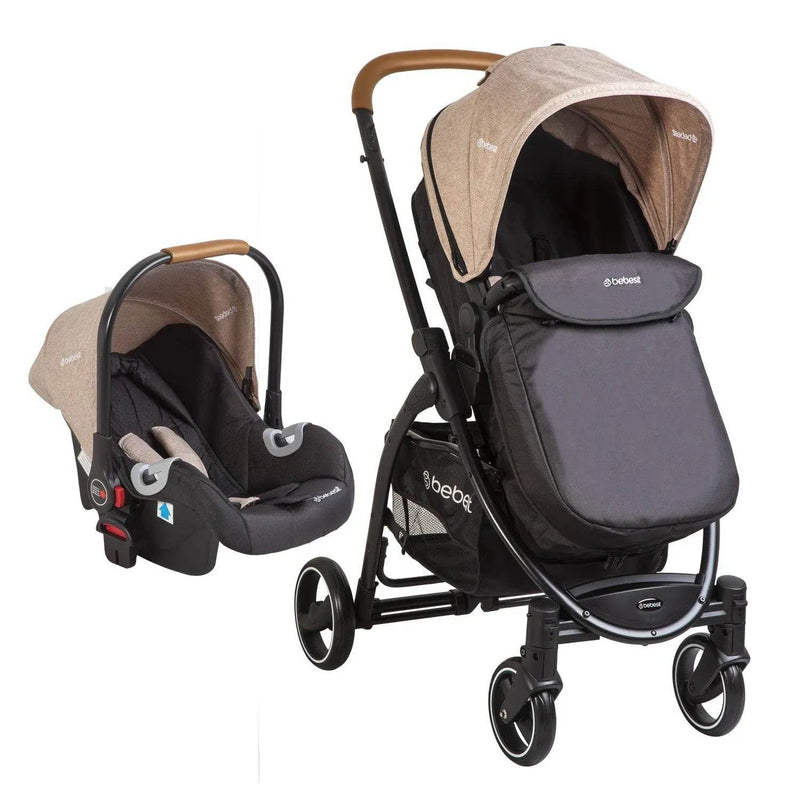 Coche Travel System Fénix Beige, Bebesit - Kidsclub