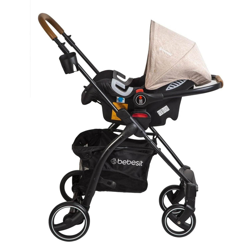 Coche Travel System Fénix Beige, Bebesit - Kidsclub