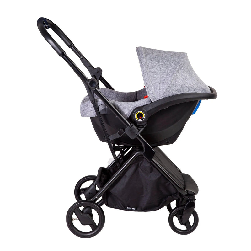 Coche Travel System Swift 360 Gris, Bebesit - KIDSCLUB Tienda ONLINE