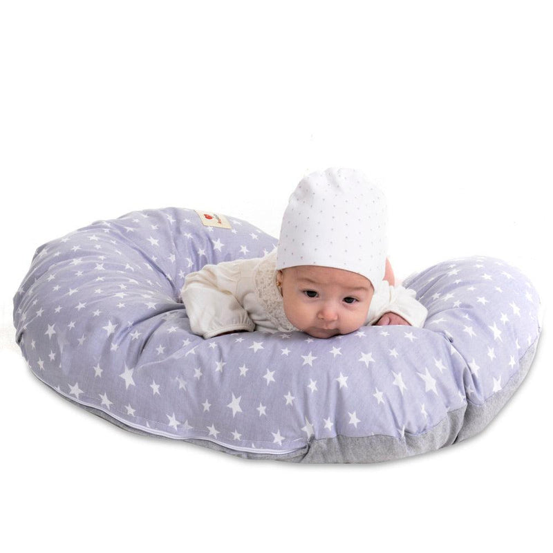 Cojín de Lactancia Palo Gris, Amamantas - KIDSCLUB Tienda ONLINE