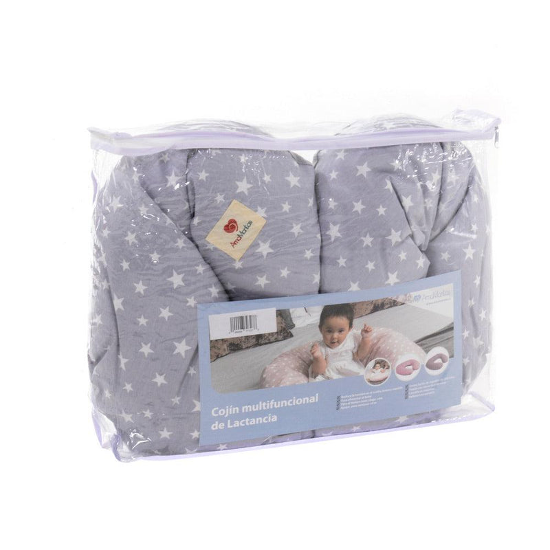 Cojín de Lactancia Palo Gris, Amamantas - KIDSCLUB Tienda ONLINE