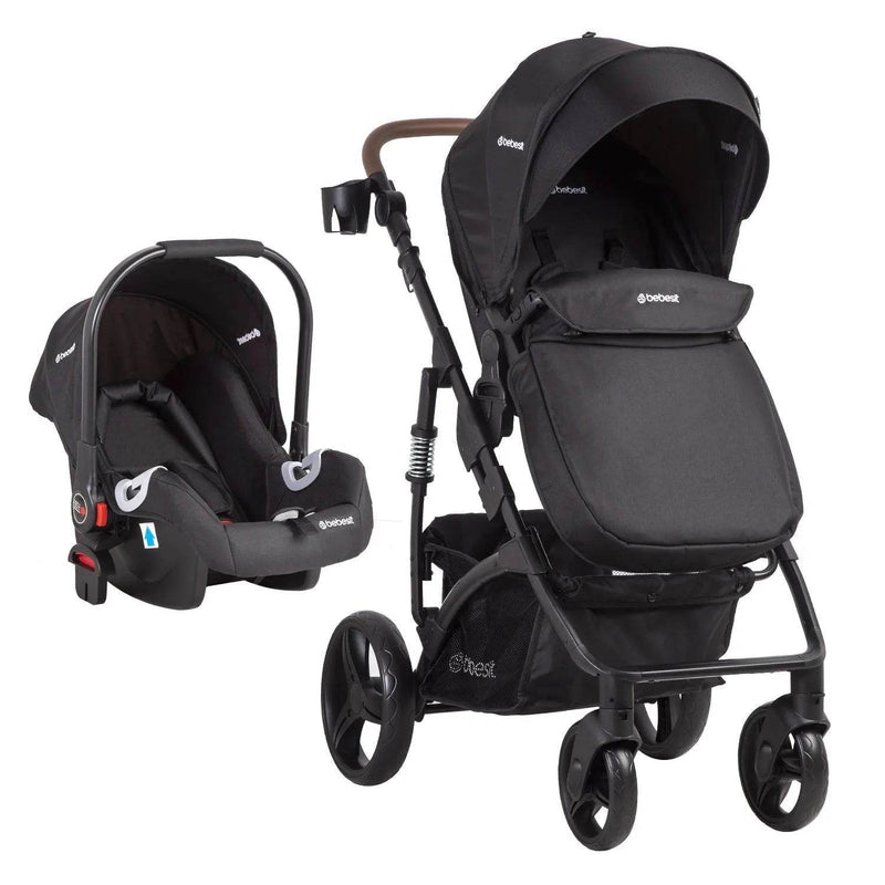Nuevo Coche Travel Quest Negro, Bebesit - Kidsclub