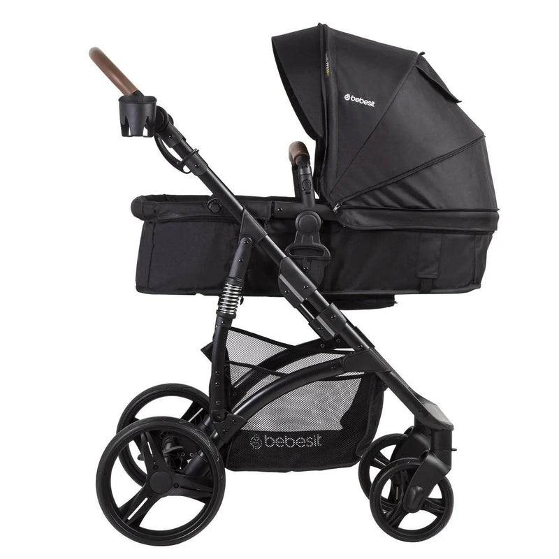 Nuevo Coche Travel Quest Negro, Bebesit - Kidsclub