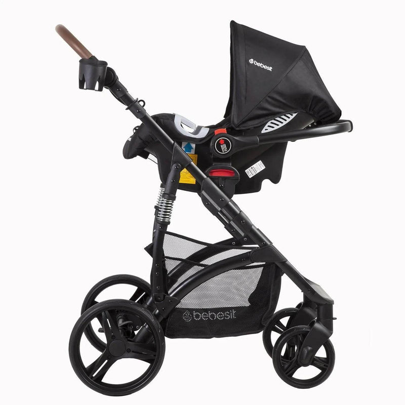 Nuevo Coche Travel Quest Negro, Bebesit - Kidsclub