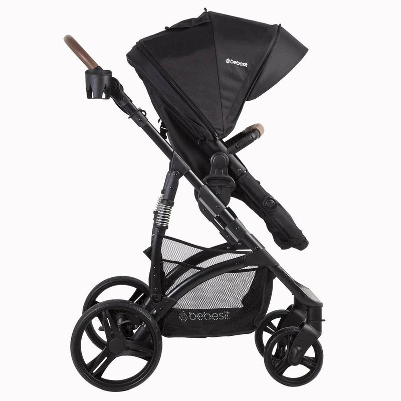 Nuevo Coche Travel Quest Negro, Bebesit - Kidsclub