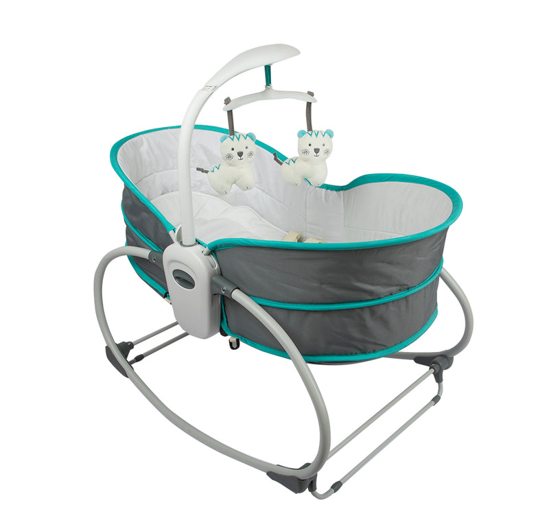 Silla Nido Mecedora 5 en 1 Rocker Verde, Infanti