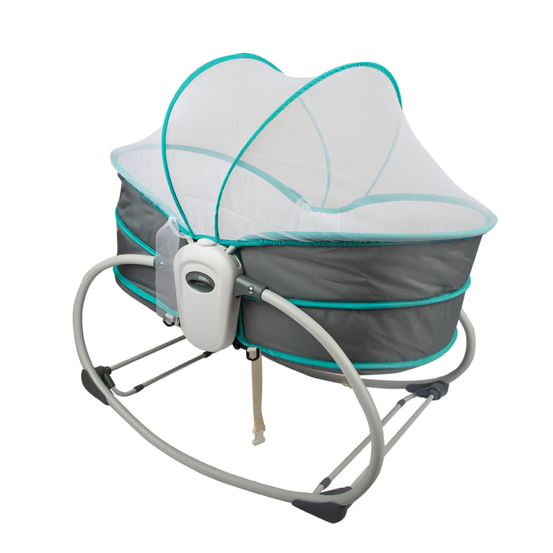 Silla Nido Mecedora 5 en 1 Rocker Verde, Infanti