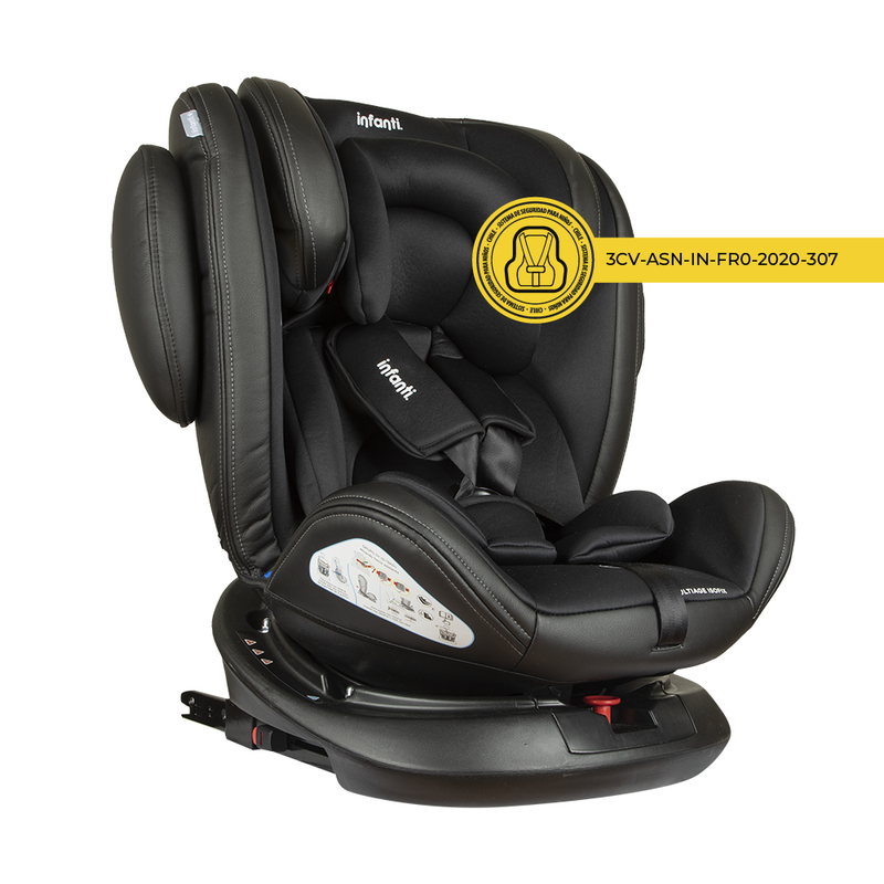 Silla De Auto Convertible Multiage Black, Infanti