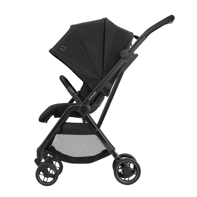 Coche Travel System Leona 2 /Cabriofix Essential Black, Maxi-Cosi