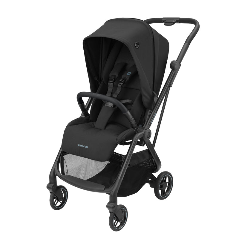 Coche Travel System Leona 2 /Cabriofix Essential Black, Maxi-Cosi