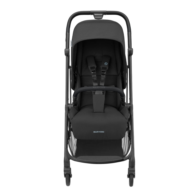 Coche Travel System Leona 2 /Cabriofix Essential Black, Maxi-Cosi