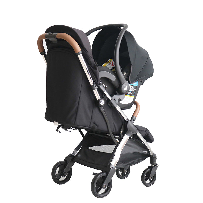 Coche travel system Eva Essentian Black, Maxi-cosi