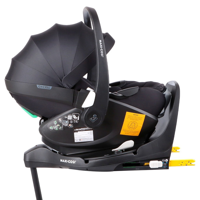 Silla Auto Nido Pebble 360° Pro+ Familyfix 360 Pro Essential, Maxi-Cosi