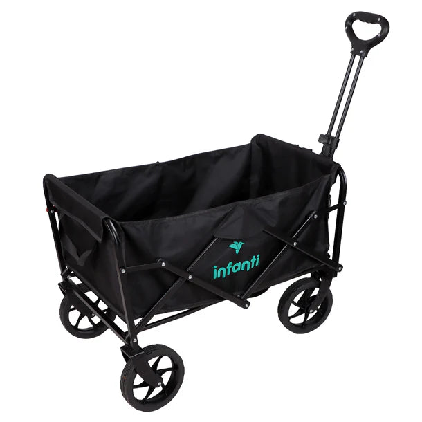 Carrito Plegable Organizador Negro Infanti
